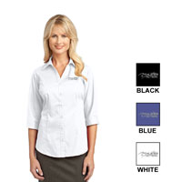 PORT AUTHORITY LADIES 3/4 SLEEVE BLOUSE