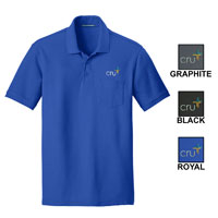 PORT AUTHORITY CORE CLASSIC PIQUE POCKET POLO