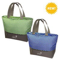 CHEVRON TOTE