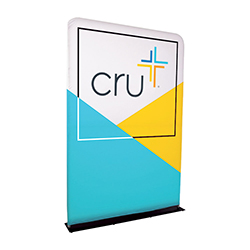 CRU 5'W X 72"H EUROFIT STRAIGHT WALL DISPLAY KIT