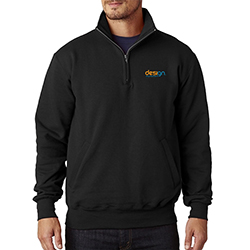 CHAMPION DOUBLE DRY QUARTER-ZIP PULLOVER