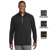 SPORT-TEK SPORT-WICK TEXTURED 1/4 ZIP