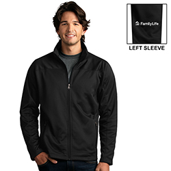 FAMILYLIFE BRUSHED BACK MICRO-FLEECE FULL-ZIP