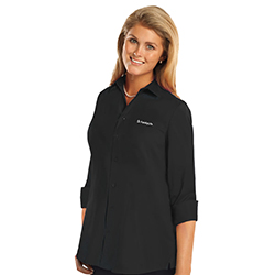 WOMEN'S POPLIN SWING SHIRT