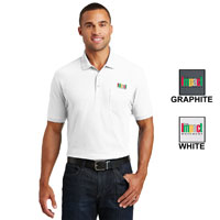 PORT AUTHORITY CORE CLASSIC PIQUE POCKET POLO