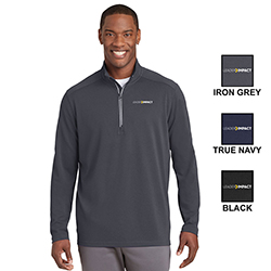 SPORT-TEK SPORT-WICK TEXTURED 1/4 ZIP