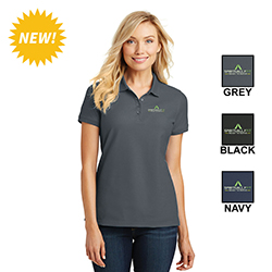 LADIES PIQUE POLO ARMY