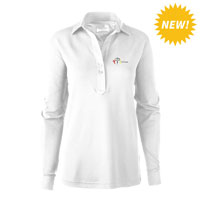 LADIES COOLMAX OXFORD KNIT TUNIC SHIRT