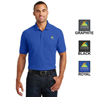 PORT AUTHORITY CORE CLASSIC PIQUE POCKET POLO