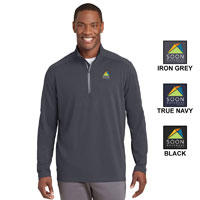 SPORT-TEK SPORT-WICK TEXTURED 1/4 ZIP