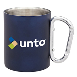 UNTO 10OZ CARABINER STAINLESS STEEL MUG