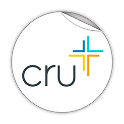 2" X 2" CRU STICKER