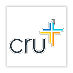 4" X 4" CRU STICKER